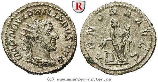 Klicken Sie auf das Bild um es auf Ihrem Rechner zu speichern philippus-i-antoninian/37018.jpg