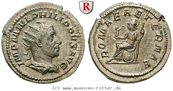 Klicken Sie auf das Bild um es auf Ihrem Rechner zu speichern philippus-i-antoninian/37044.jpg