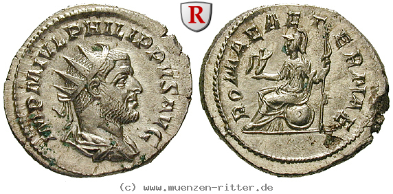 Klicken Sie auf das Bild um es auf Ihrem Rechner zu speichern philippus-i-antoninian/37051.jpg