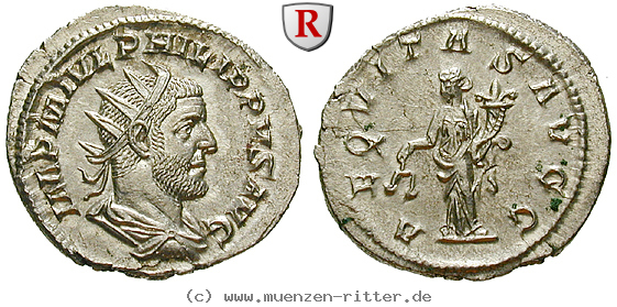 Klicken Sie auf das Bild um es auf Ihrem Rechner zu speichern philippus-i-antoninian/47132.jpg