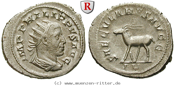 Klicken Sie auf das Bild um es auf Ihrem Rechner zu speichern philippus-i-antoninian/54089.jpg
