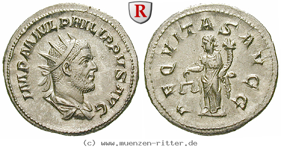 Klicken Sie auf das Bild um es auf Ihrem Rechner zu speichern philippus-i-antoninian/54905.jpg