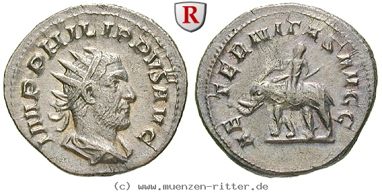 Klicken Sie auf das Bild um es auf Ihrem Rechner zu speichern philippus-i-antoninian/83864.jpg