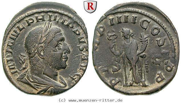 Klicken Sie auf das Bild um es auf Ihrem Rechner zu speichern philippus-i-sesterz/45835.jpg