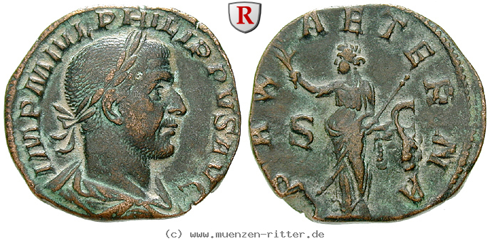 Klicken Sie auf das Bild um es auf Ihrem Rechner zu speichern philippus-i-sesterz/59697.jpg