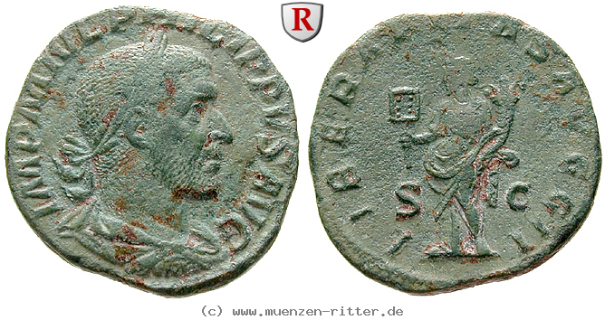 Klicken Sie auf das Bild um es auf Ihrem Rechner zu speichern philippus-i-sesterz/64055.jpg