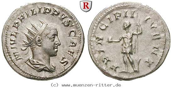 Klicken Sie auf das Bild um es auf Ihrem Rechner zu speichern philippus-ii--caesar-antoninian/18894.jpg