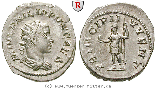 Klicken Sie auf das Bild um es auf Ihrem Rechner zu speichern philippus-ii--caesar-antoninian/18897.jpg