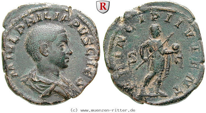Klicken Sie auf das Bild um es auf Ihrem Rechner zu speichern philippus-ii--caesar-sesterz/45173.jpg