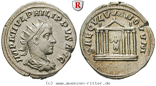 Klicken Sie auf das Bild um es auf Ihrem Rechner zu speichern philippus-ii-antoninian/91769.jpg