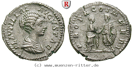 Klicken Sie auf das Bild um es auf Ihrem Rechner zu speichern plautilla-frau-des-caracalla-denar/86254.jpg