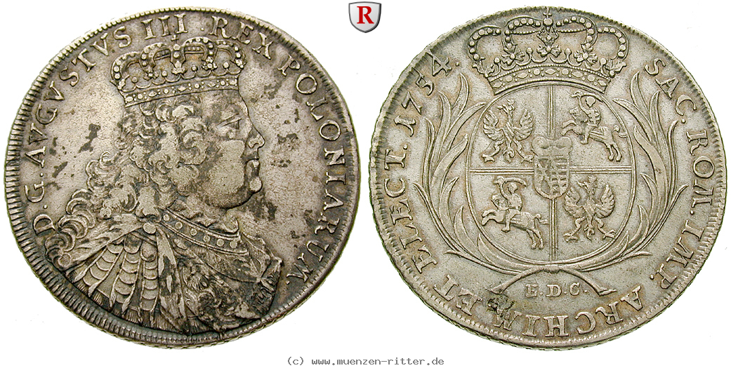 Klicken Sie auf das Bild um es auf Ihrem Rechner zu speichern polen-august-iii-banco-taler/47180.jpg