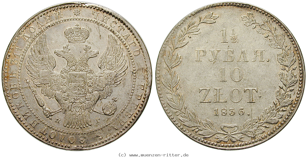 polen-nikolaus-i-von-russland-10-zlotych--1-1-2-rubel/51718.jpg