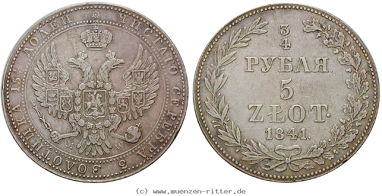 polen-nikolaus-i-von-russland-5-zlotych--3-4-rubel/18180.jpg