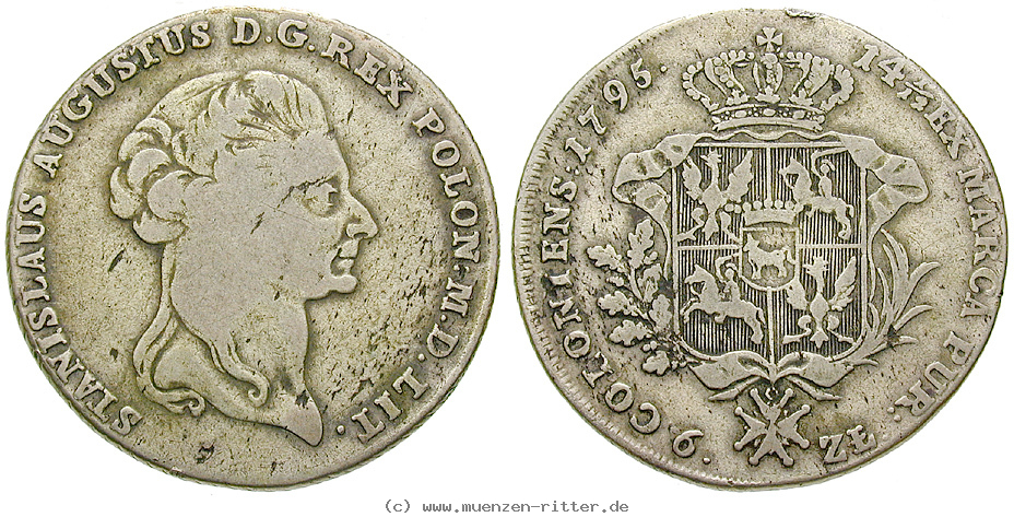 Klicken Sie auf das Bild um es auf Ihrem Rechner zu speichern polen-stanislaus-august-6-zlotych/30906.jpg