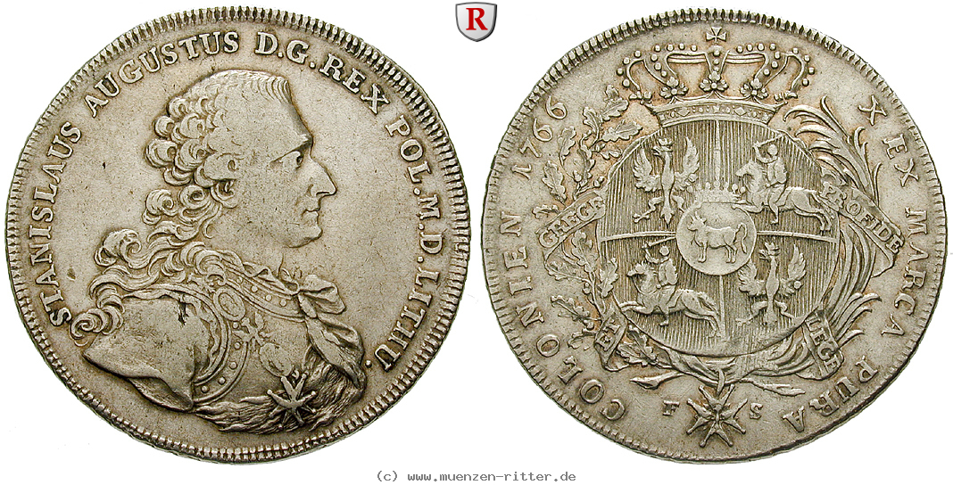 Klicken Sie auf das Bild um es auf Ihrem Rechner zu speichern polen-stanislaus-august-konventionstaler/51715.jpg