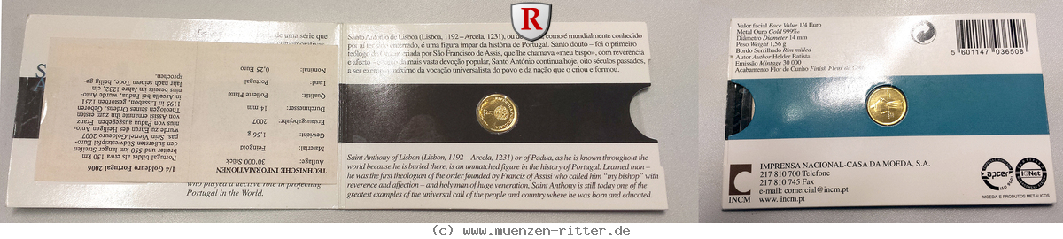 Klicken Sie auf das Bild um es auf Ihrem Rechner zu speichern portugal-republik-1-4-euro/78047.jpg