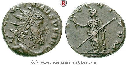 Klicken Sie auf das Bild um es auf Ihrem Rechner zu speichern postumus-antoninian/55207.jpg