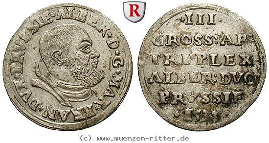 Klicken Sie auf das Bild um es auf Ihrem Rechner zu speichern preussen-herzogtum-albrecht-von-brandenburg-3-groescher/87493.jpg
