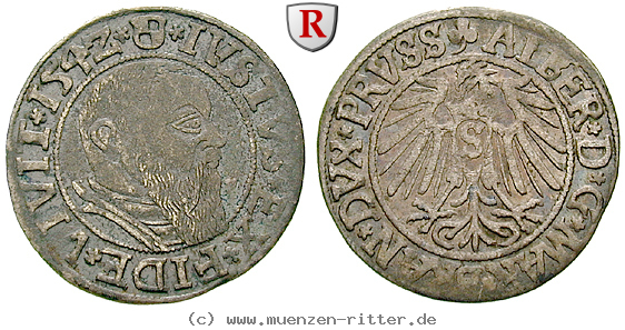 Klicken Sie auf das Bild um es auf Ihrem Rechner zu speichern preussen-herzogtum-albrecht-von-brandenburg-groschen/47119.jpg