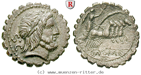 Klicken Sie auf das Bild um es auf Ihrem Rechner zu speichern q-antonius-balbus-denar-serratus/50068.jpg