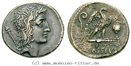 Klicken Sie auf das Bild um es auf Ihrem Rechner zu speichern q-cassius-longinus-denar/45320.jpg