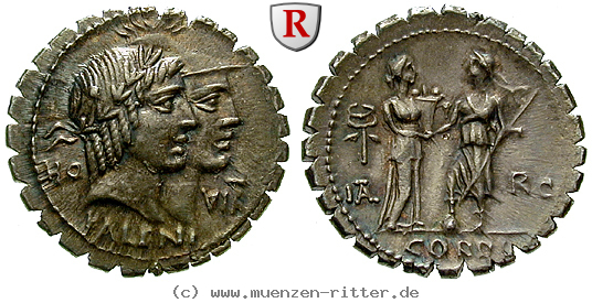 Klicken Sie auf das Bild um es auf Ihrem Rechner zu speichern q-fufius-calenus-und-mucius-cordus-denar-serratus/26522.jpg