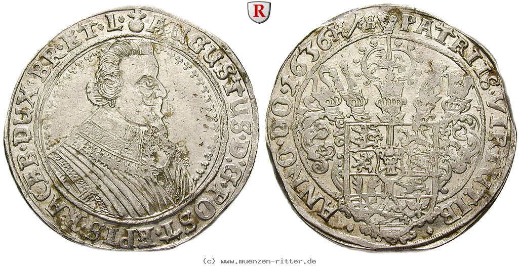 Klicken Sie auf das Bild um es auf Ihrem Rechner zu speichern ratzeburg-bistum-august-von-braunschweig-lueneburg-reichstaler/71753.jpg