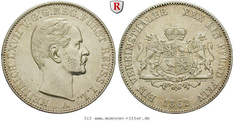 reuss-heinrich-lxvii-vereinstaler/54438.jpg
