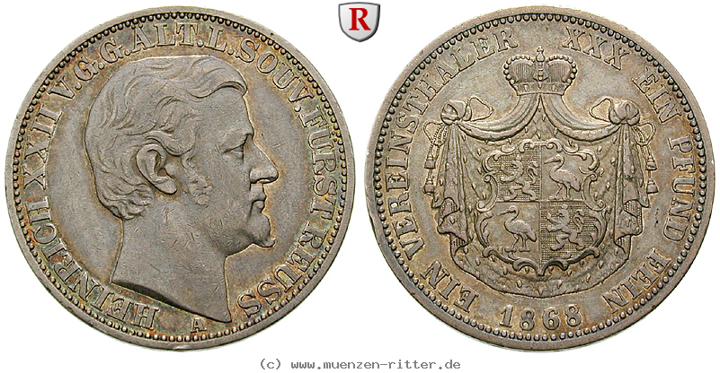 reuss-heinrich-xxii-vereinstaler/93113.jpg