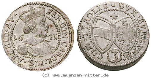 Klicken Sie auf das Bild um es auf Ihrem Rechner zu speichern roemisch-deutsches-reich-erzherzog-ferdinand-karl-groschen/11481.jpg