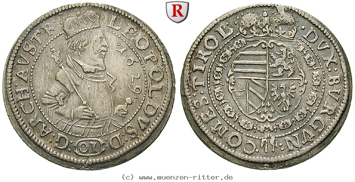 roemisch-deutsches-reich-erzherzog-leopold-v-10-kreuzer/65946.jpg