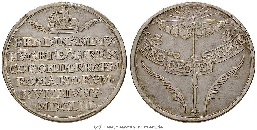 Klicken Sie auf das Bild um es auf Ihrem Rechner zu speichern roemisch-deutsches-reich-ferdinand-iv-1-2-taler/18241.jpg