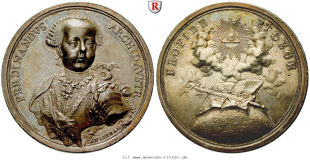 roemisch-deutsches-reich-ferdinand-karl-von-oesterreich-este--vierzehntes-kind-maria-theresias-silbermedaille/40387.jpg