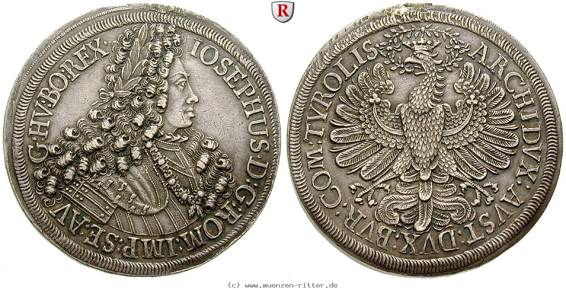 Klicken Sie auf das Bild um es auf Ihrem Rechner zu speichern roemisch-deutsches-reich-joseph-i-doppeltaler/51461.jpg