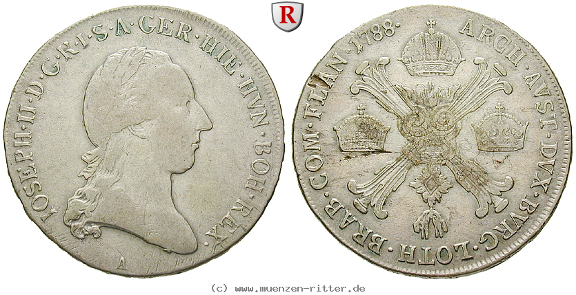 Klicken Sie auf das Bild um es auf Ihrem Rechner zu speichern roemisch-deutsches-reich-joseph-ii-1-2-kronentaler/34404.jpg