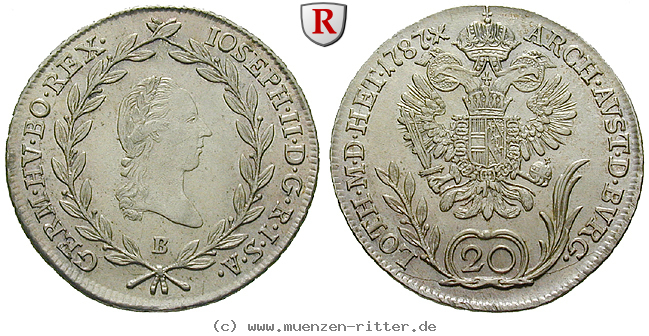 Klicken Sie auf das Bild um es auf Ihrem Rechner zu speichern roemisch-deutsches-reich-joseph-ii-20-kreuzer/85654.jpg