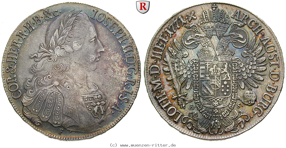 Klicken Sie auf das Bild um es auf Ihrem Rechner zu speichern roemisch-deutsches-reich-joseph-ii-konventionstaler/84062.jpg