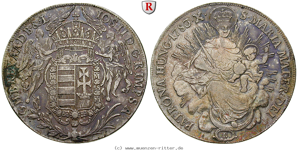 Klicken Sie auf das Bild um es auf Ihrem Rechner zu speichern roemisch-deutsches-reich-joseph-ii-madonnentaler/49889.jpg