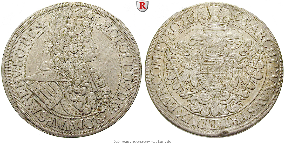 Klicken Sie auf das Bild um es auf Ihrem Rechner zu speichern roemisch-deutsches-reich-leopold-i-taler/37624.jpg