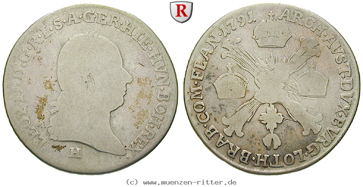 Klicken Sie auf das Bild um es auf Ihrem Rechner zu speichern roemisch-deutsches-reich-leopold-ii-1-4-kronentaler/34356.jpg