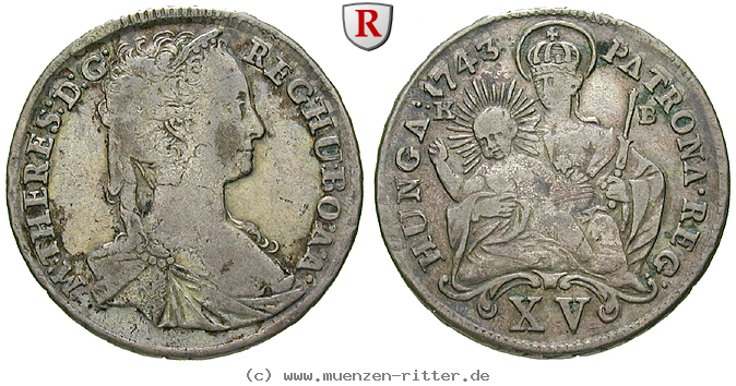 Klicken Sie auf das Bild um es auf Ihrem Rechner zu speichern roemisch-deutsches-reich-maria-theresia-15-kreuzer/31641.jpg