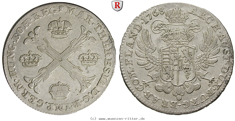 Klicken Sie auf das Bild um es auf Ihrem Rechner zu speichern roemisch-deutsches-reich-maria-theresia-kronentaler/54209.jpg