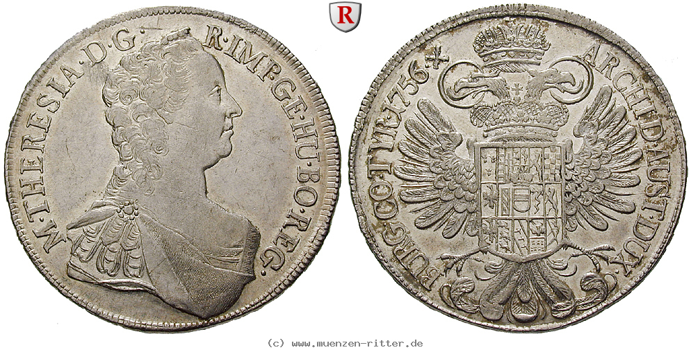 Klicken Sie auf das Bild um es auf Ihrem Rechner zu speichern roemisch-deutsches-reich-maria-theresia-taler/85564.jpg