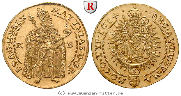 Klicken Sie auf das Bild um es auf Ihrem Rechner zu speichern roemisch-deutsches-reich-matthias-ii-doppeldukat/91829.jpg