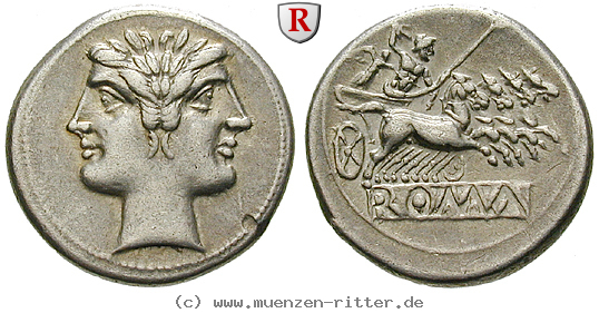 Klicken Sie auf das Bild um es auf Ihrem Rechner zu speichern romano-kampanische-praegungen-didrachme-quadrigatus/93310.jpg