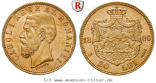 Klicken Sie auf das Bild um es auf Ihrem Rechner zu speichern rumaenien-carol-i-20-lei/99758.jpg