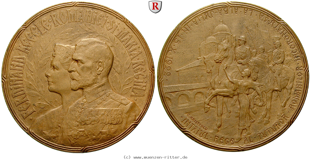 Klicken Sie auf das Bild um es auf Ihrem Rechner zu speichern rumaenien-ferdinand-i-bronzemedaille/47673.jpg
