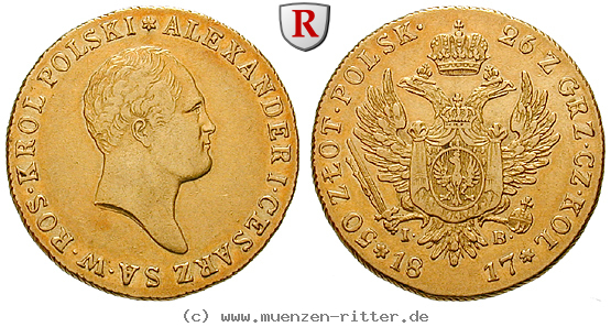 Klicken Sie auf das Bild um es auf Ihrem Rechner zu speichern russland-alexander-i-50-zlotych/91478.jpg