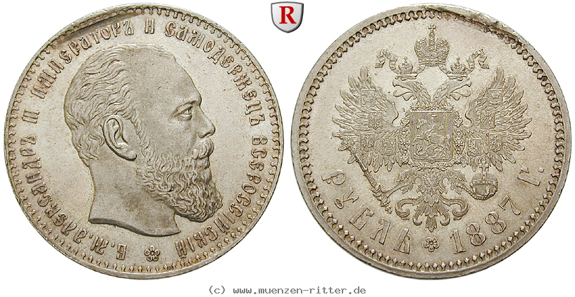 Klicken Sie auf das Bild um es auf Ihrem Rechner zu speichern russland-alexander-iii-rubel/84477.jpg